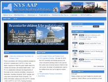Tablet Screenshot of nysaap.org